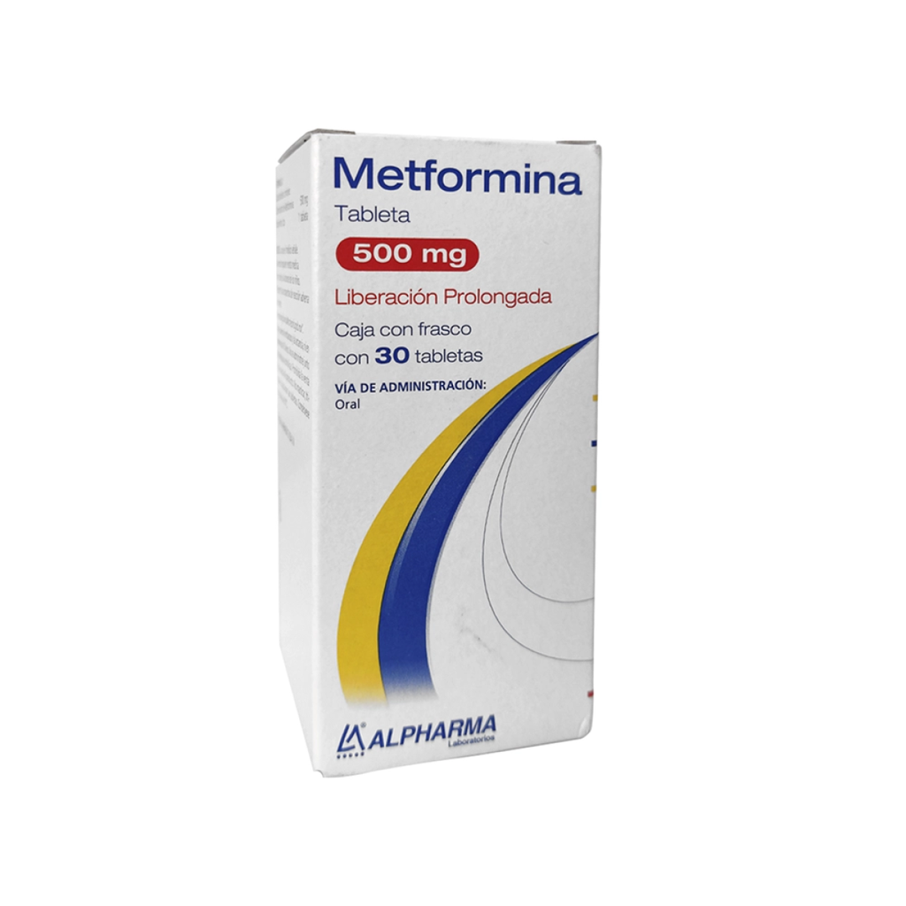 METFORMINA LP 500 mg 30 Tableta(s)
