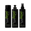KIT ANTI PIOJOS PROFESIONAL SURE REPEL - SHAMPOO, LOCION Y CREMA PARA PEINAR