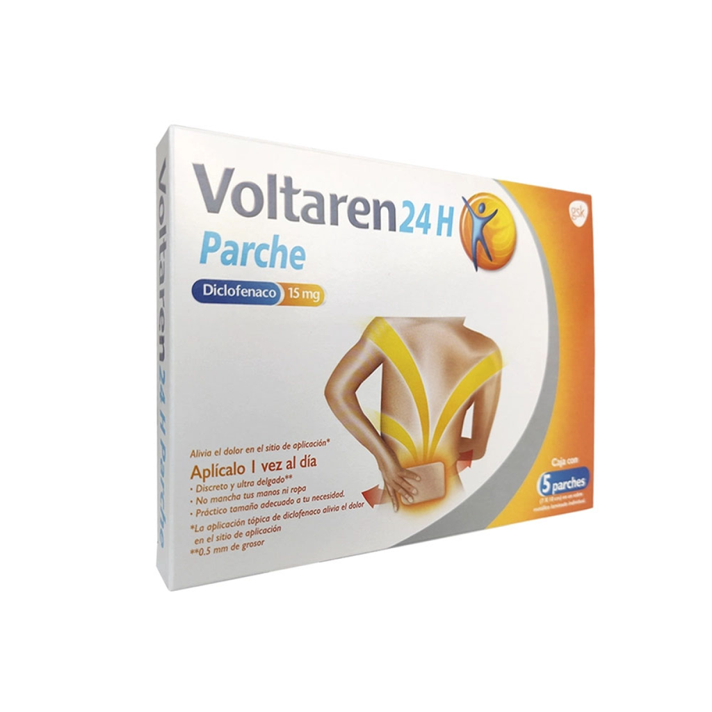 VOLTAREN 24 H 15 mg 5 Parche