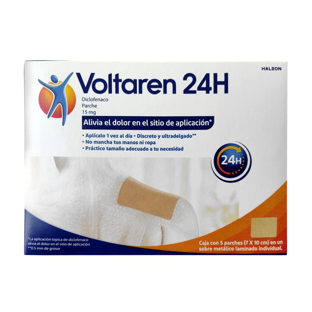VOLTAREN 24 H 15 mg 5 Parche