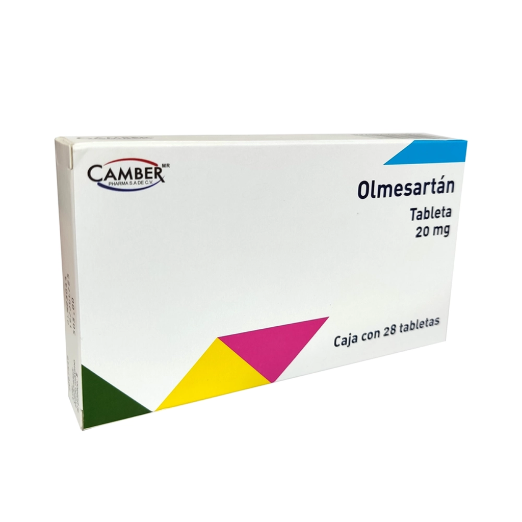 OLMESARTAN 20 mg 28 Tableta(s)