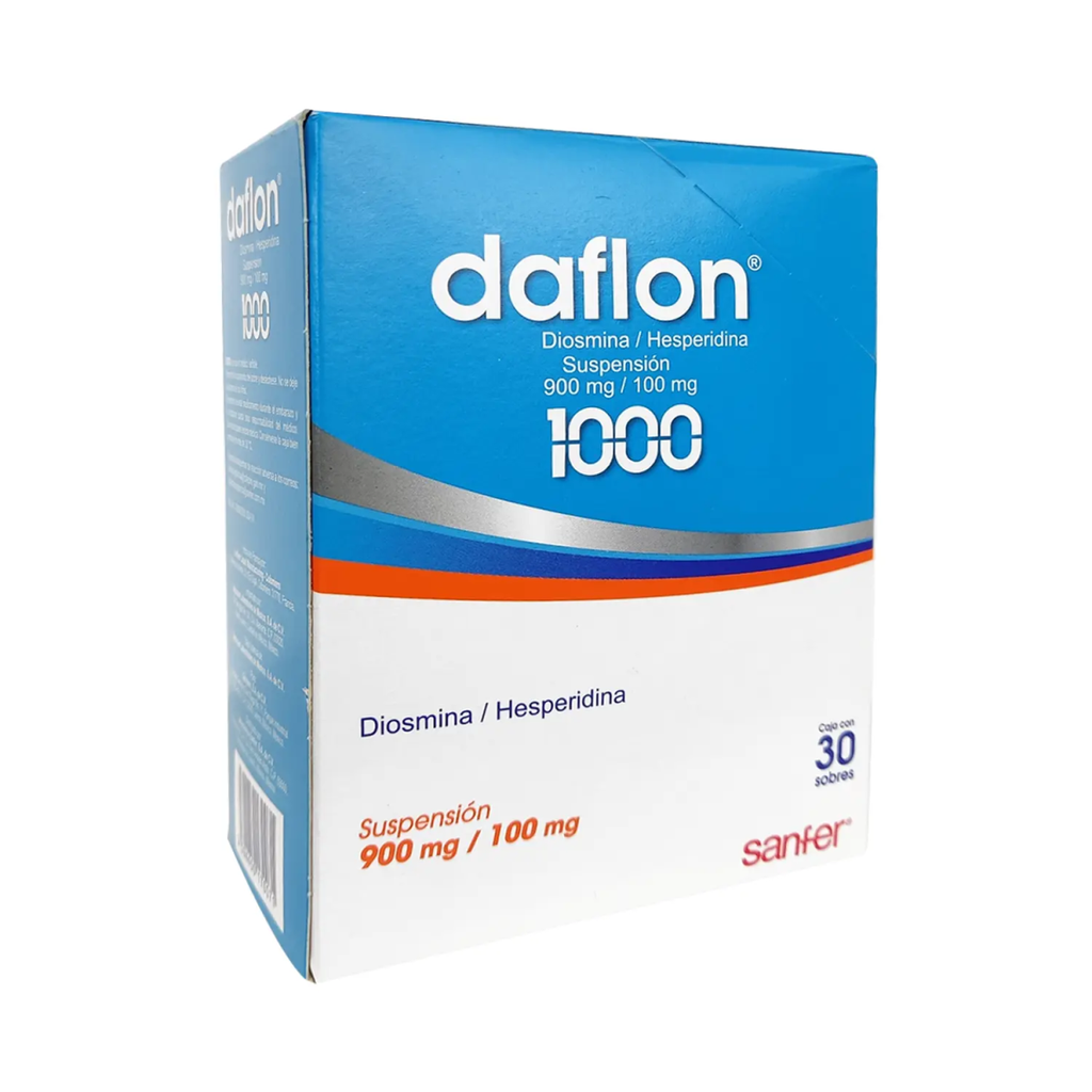 DAFLON 1000 1000/100 mg 30 Sobre(s)