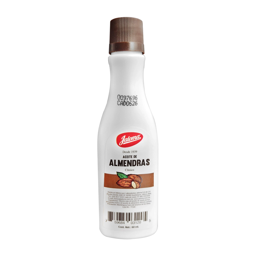 ACEITE DE ALMENDRAS JALOMA- 60 Ml