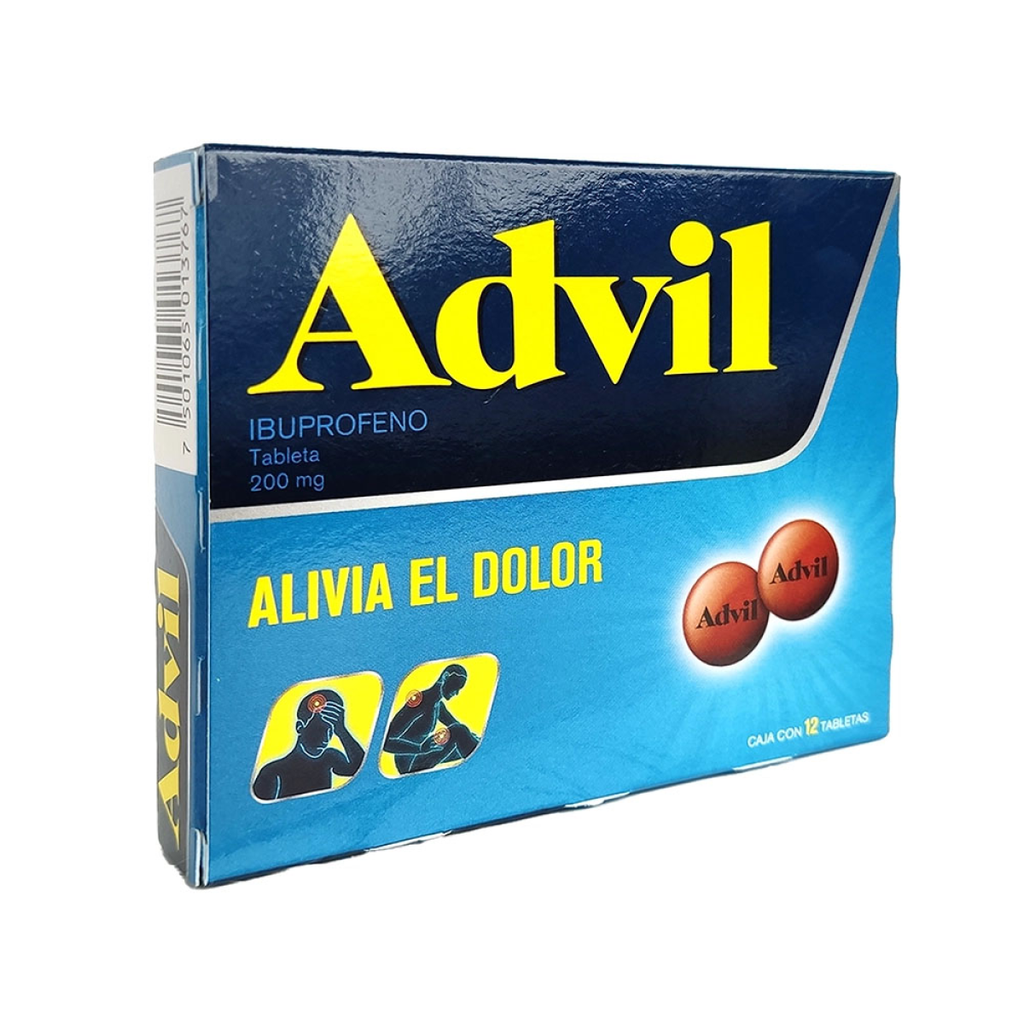 ADVIL 200 200 mg 12 Tableta(s)