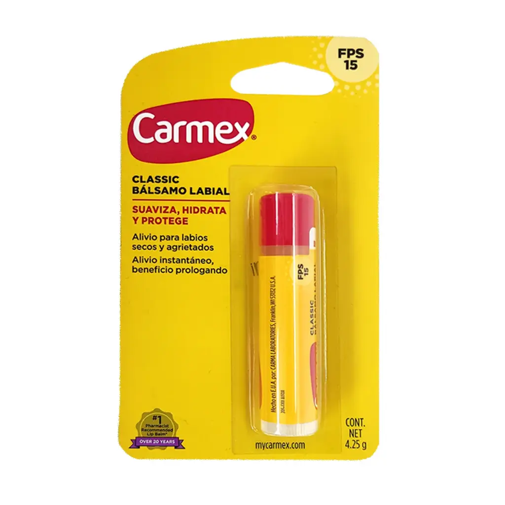 CARMEX CLASSIC 15 FPS 4.25 Gramos