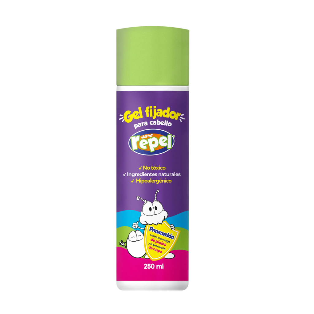GEL FIJADOR ANTI PIOJOS SURE REPEL - 250 Ml