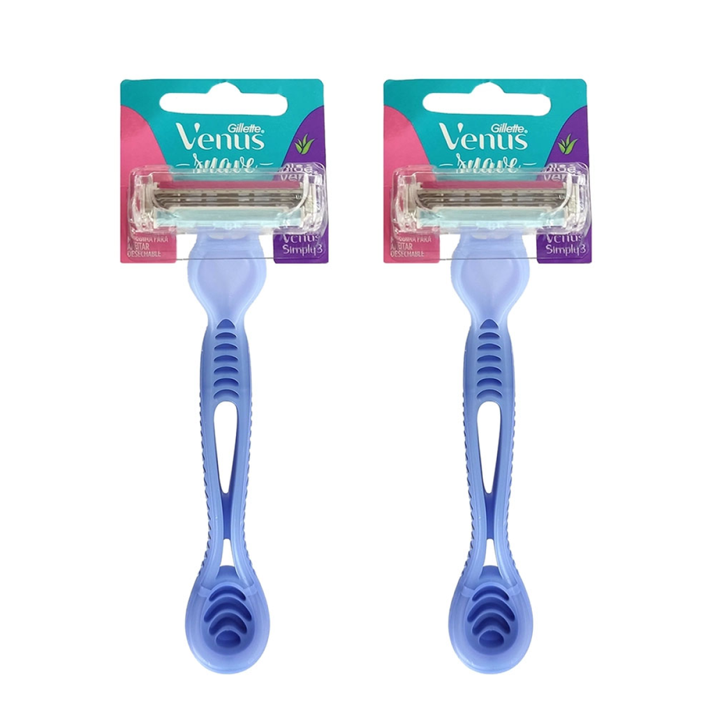 RASTRILLLO GILLETTE VENUS SUAVE DOS PZS - 2 Piezas