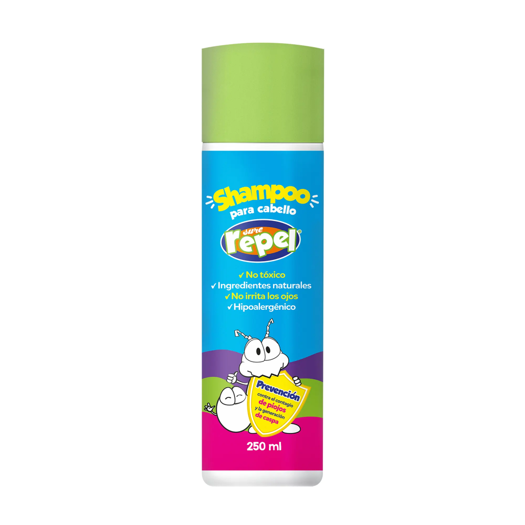 SHAMPOO ANTI PIOJOS SURE REPEL INFANTIL - 250 Ml