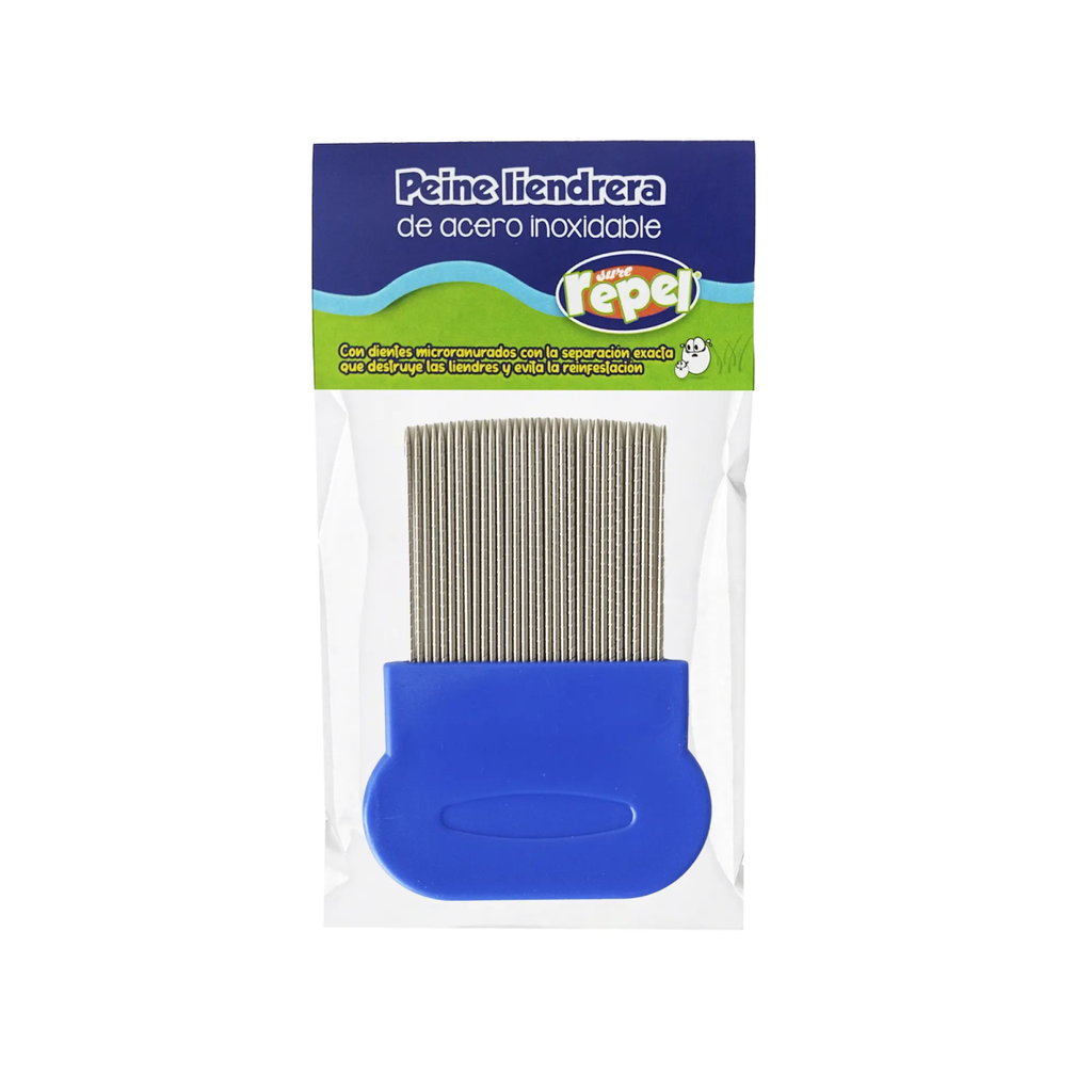 PEINE LIENDRERA AZUL - 1 Pieza