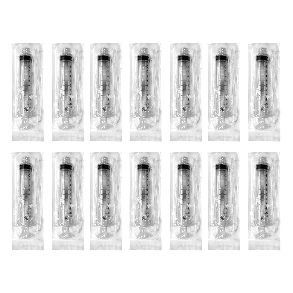 JERINGA SIN AGUJA DE 10mL 14pz