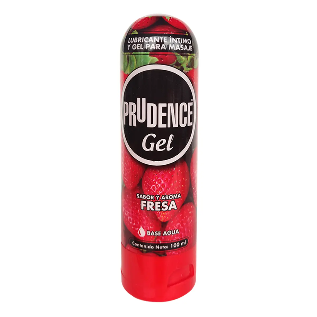 LUBRICANTE PRUDENCE GEL FRESA - 100mL