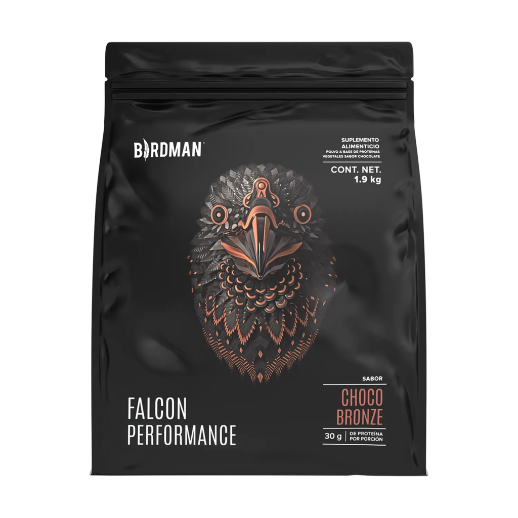 BIRDMAN FALCON PERFORMANCE CHOCO BROZE PROTEINA- 1900 Gramos
