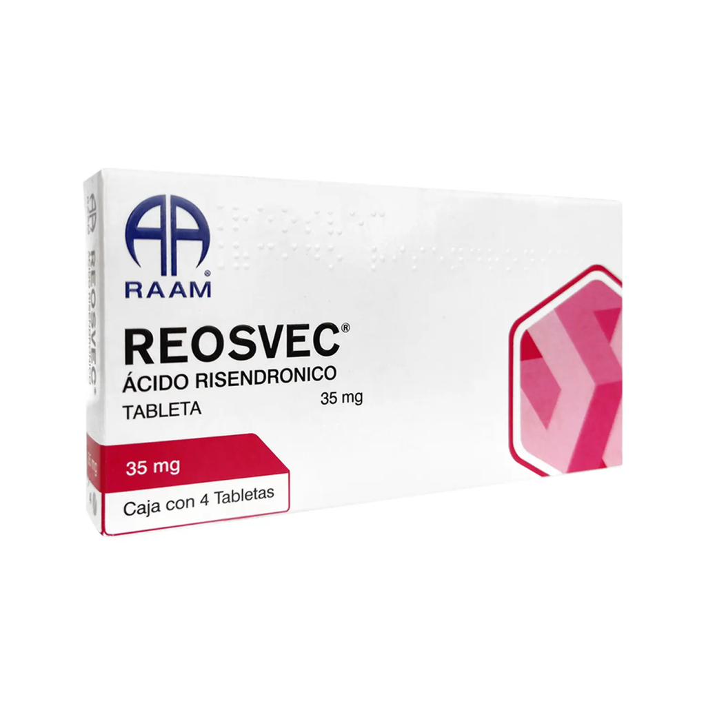 REOSVEC 35 mg 4 Tabletas