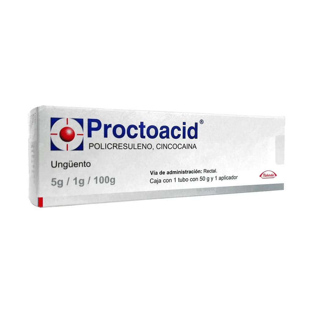 PROCTOACID 5/1 g 50 Gramos