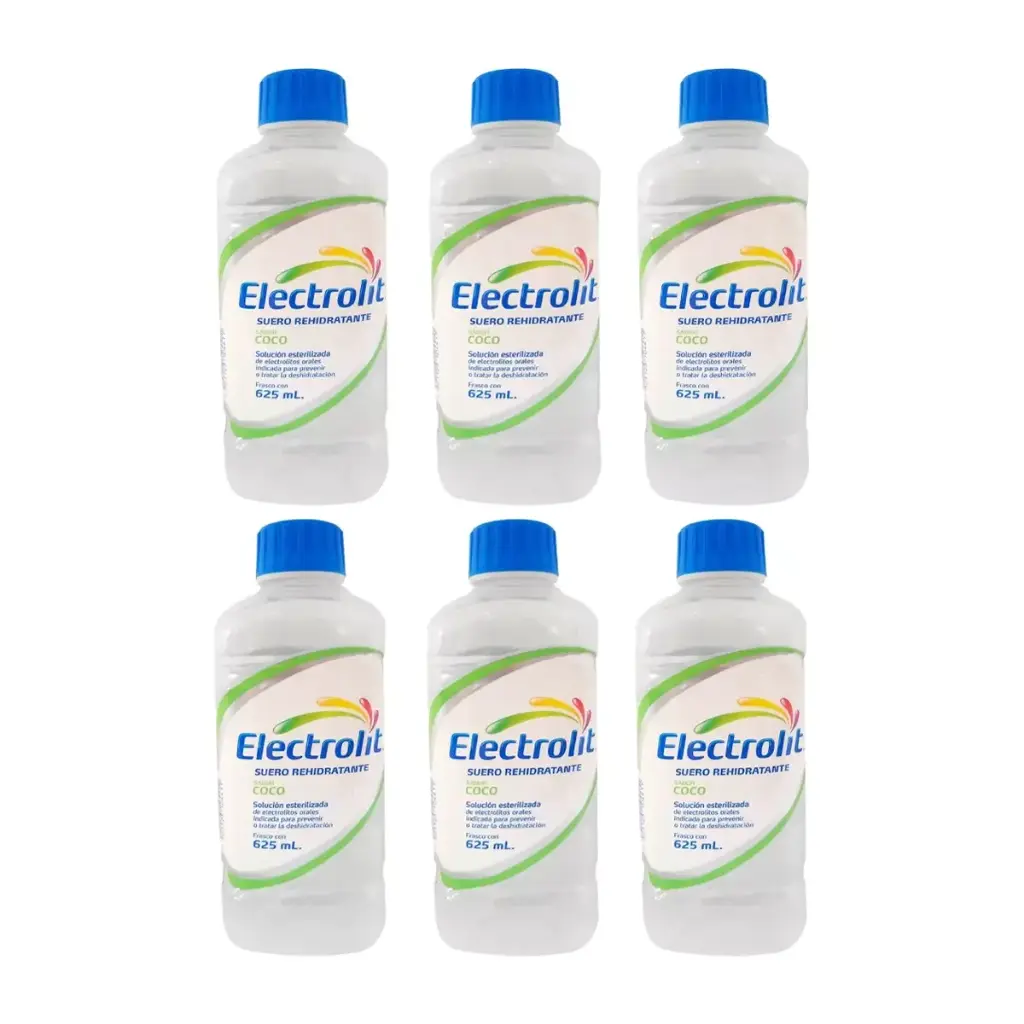 ELECTROLIT COCO 6 PZS CON 625 ML CU