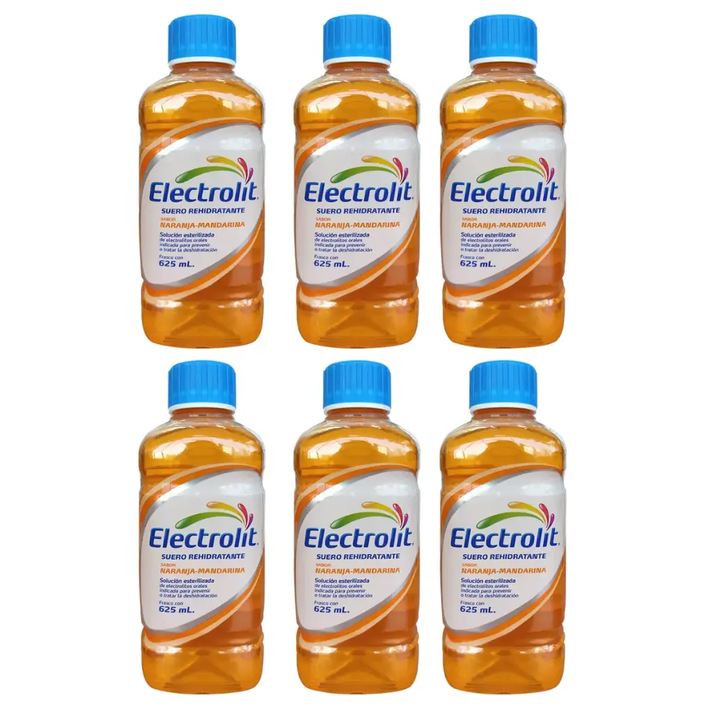 ELECTROLIT NARANJA MANDARINA 6 PZS CON 625 ML CU