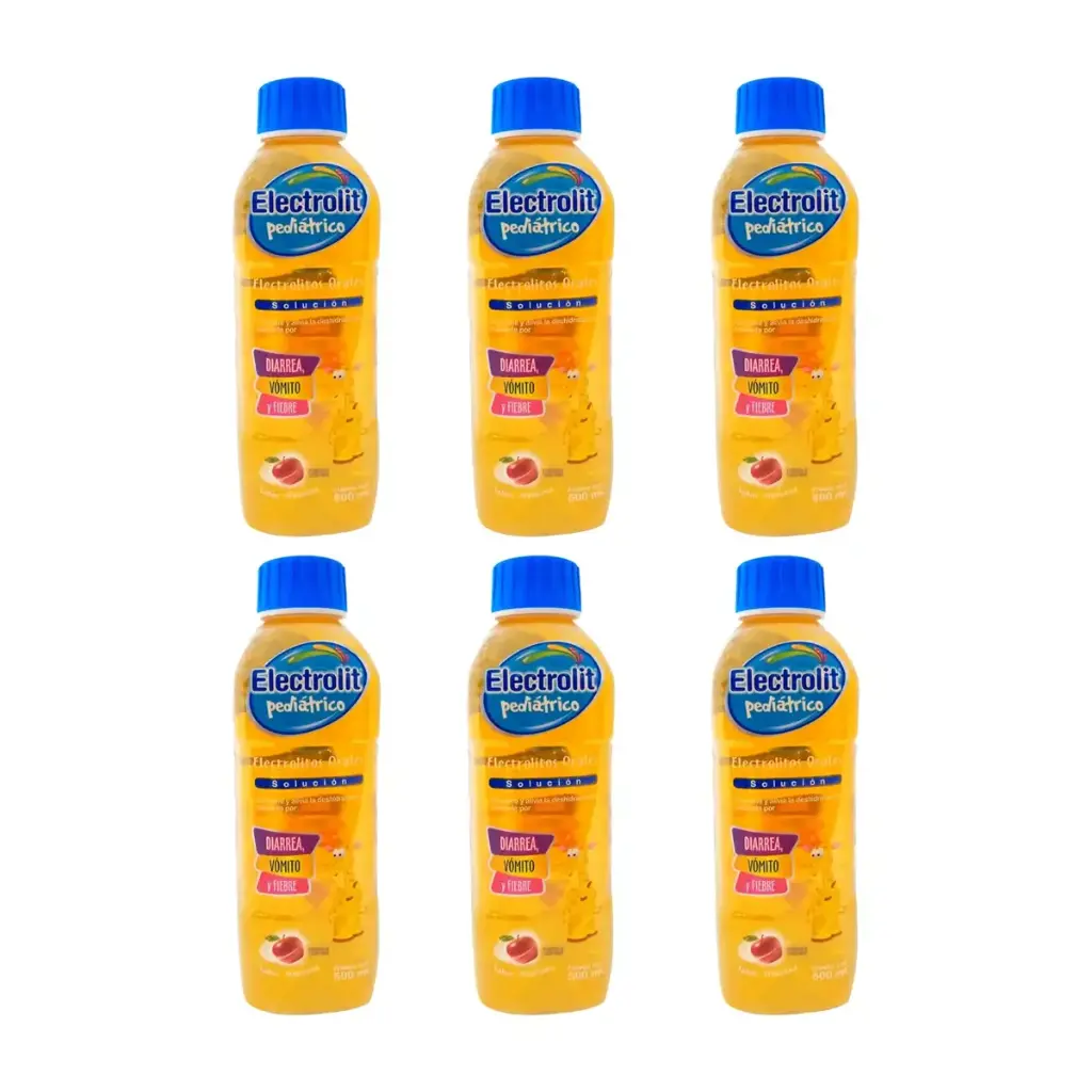 ELECTROLIT MANZANA PED 6 PZS CON 500 ML CU
