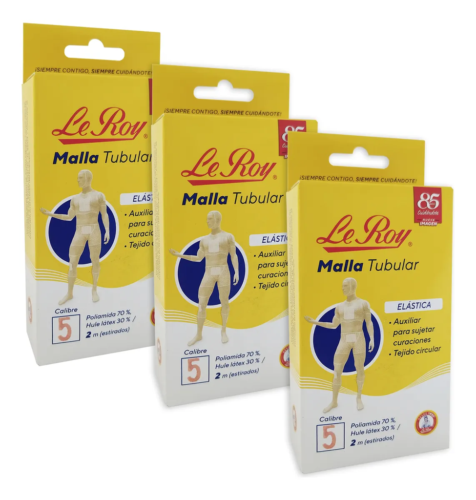 MALLA TUBULAR C5 2m LE ROY PACK 3 Pzs