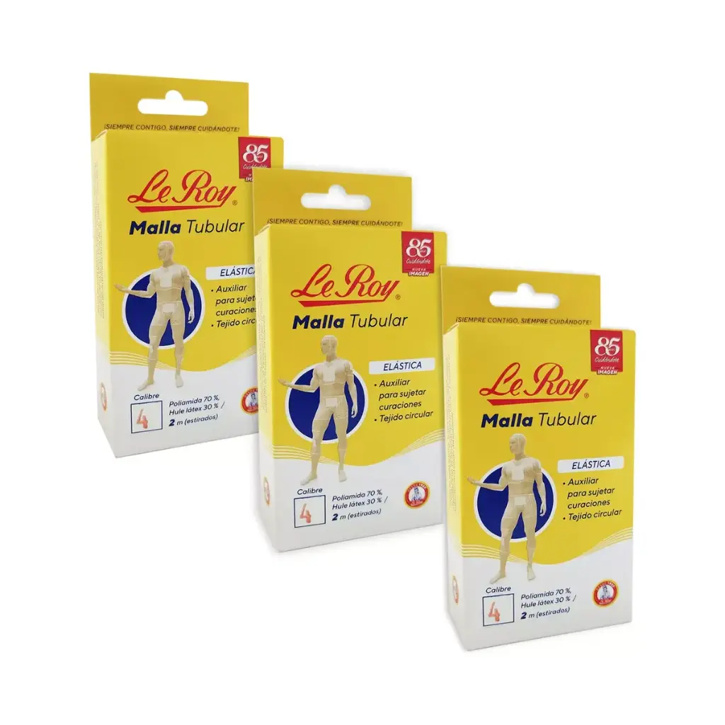 MALLA TUBULAR C4 2m LE ROY PACK 3 Pzs