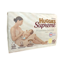 HUGGIES SUPREME PAÑAL UNISEX E2 C/40 PZAS