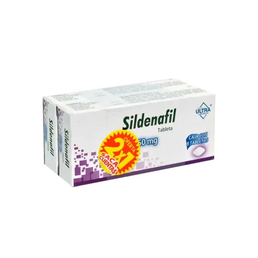 SILDENAFIL 100 MG 2X1 C/8