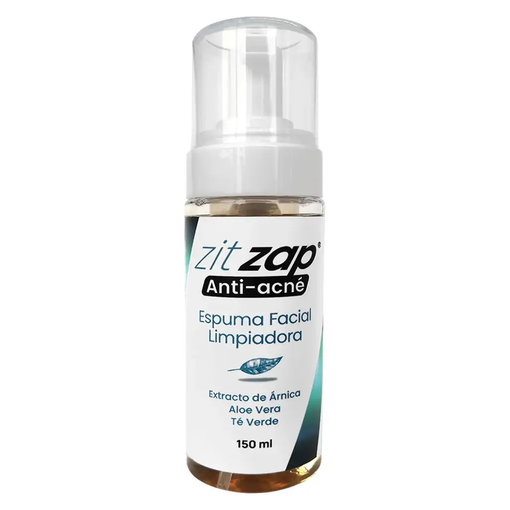 ESPUMA FACIAL LIMPIADORA ANTI ACNE ZITZAP 150 ml