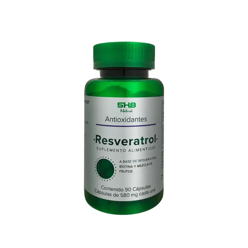 5H8 RESVERATROL 90 CAPSULAS