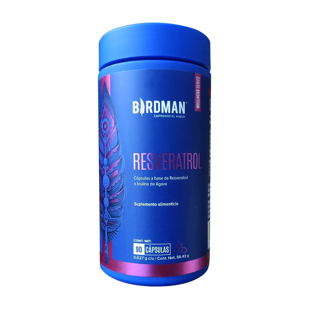RESVERATROL 90 CAPSULAS BIRDMAN