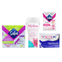 Kit Saba Tampon + Myfem shampoo +Syncol + Toalla Saba Int. 