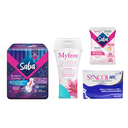 KIT SABA BUENAS NOCHES 10 PZS + SHAMPOO INTIMO MYFEM 220 ML + SYNCOL MAX