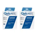 QUIRMEX GASA 7.5X5 CM 100 GASAS PACK 2 PZAS