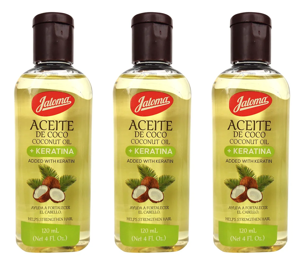 ACEITE DE COCO JALOMA PACK 3PZAS 