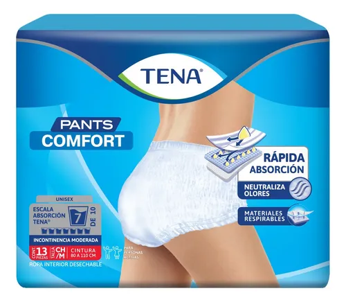 TENA PANTS COMFORT M 13 PZS