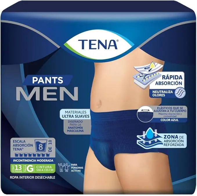 TENA PANTS MEN G 13 PZS