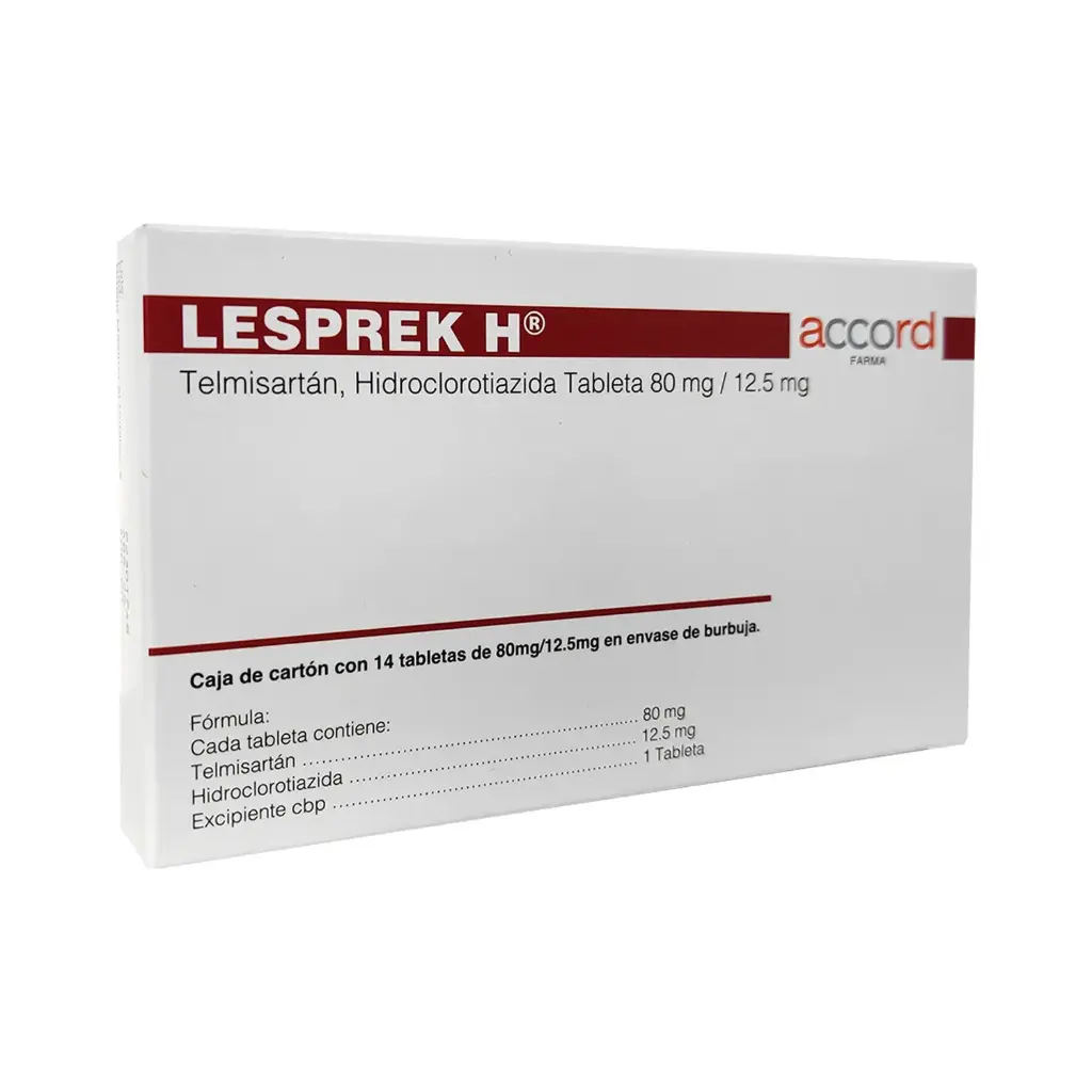 LESPREK H 80 MG/12.5MG 1 TABLETA