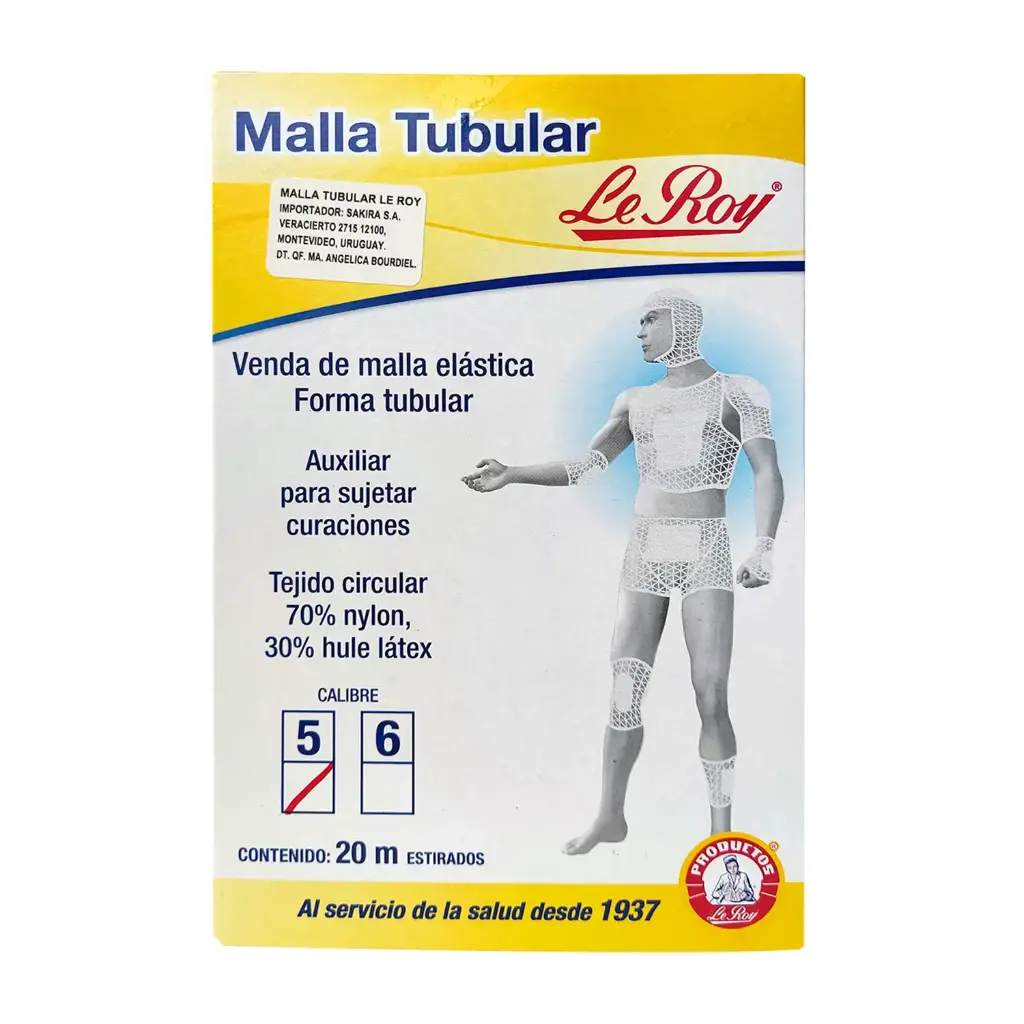 MALLA TUBULAR CALIBRE 5 x 20m 1 Pz