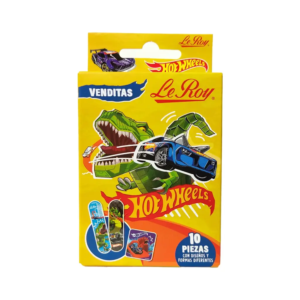 VENDITAS HOT WHEELS LE ROY CAJA CON 10 Pzs