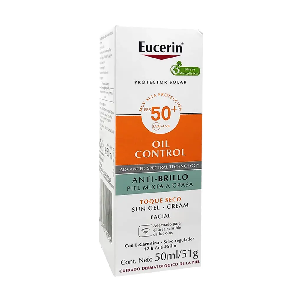 EUCERIN OIL CONTROL FPS50+ TOQUE SECO 51 G