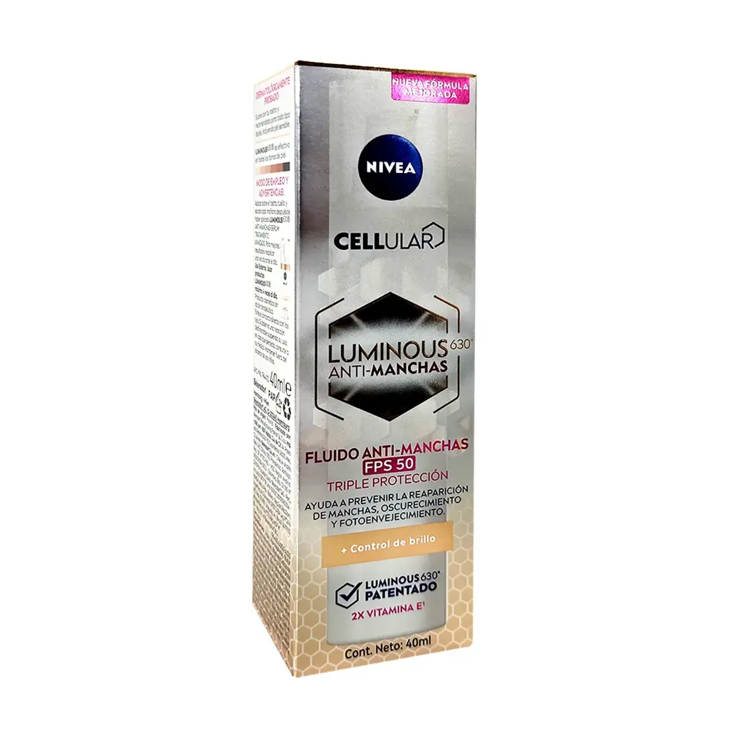 NIVEA LUMINOUS 630 ANTI-MANCHAS FPS50 40 ML