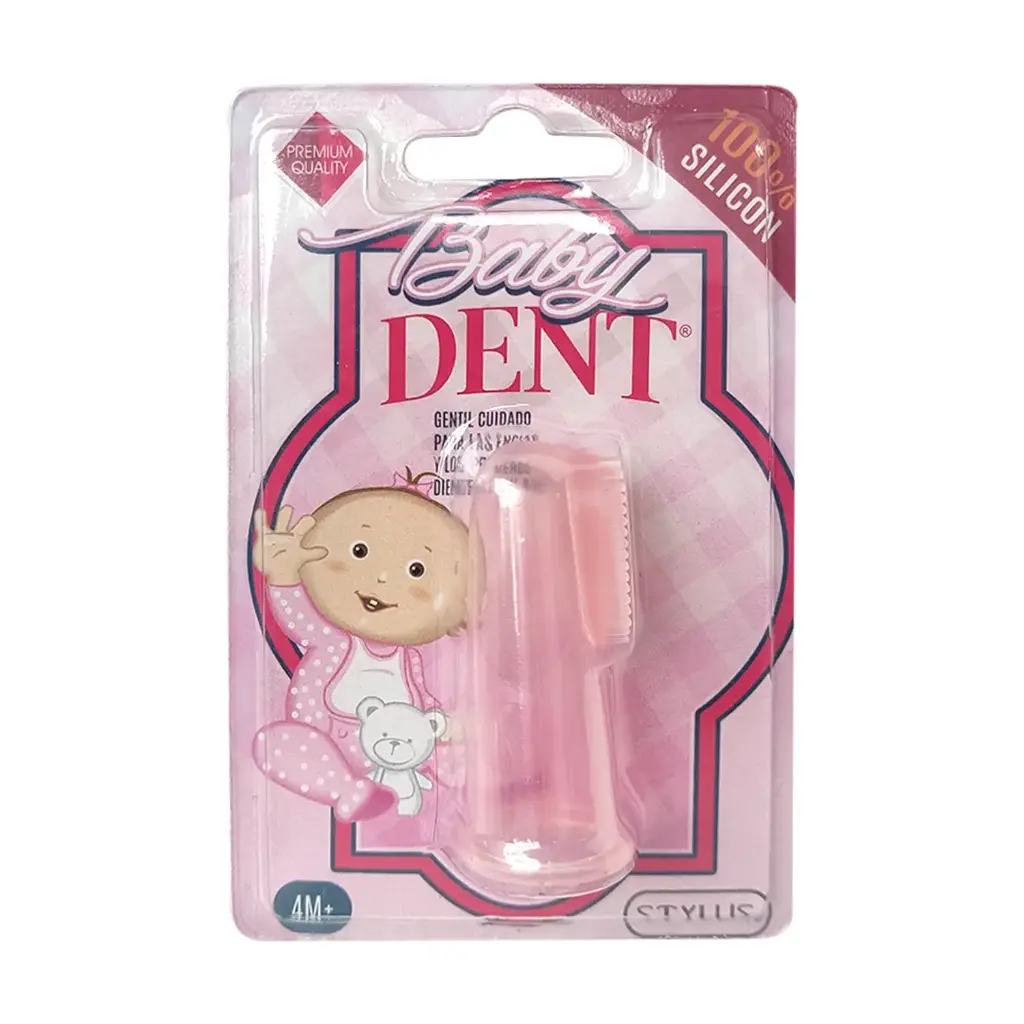 CEPILLO PEDIÁTRICO BABY DENT PINK
