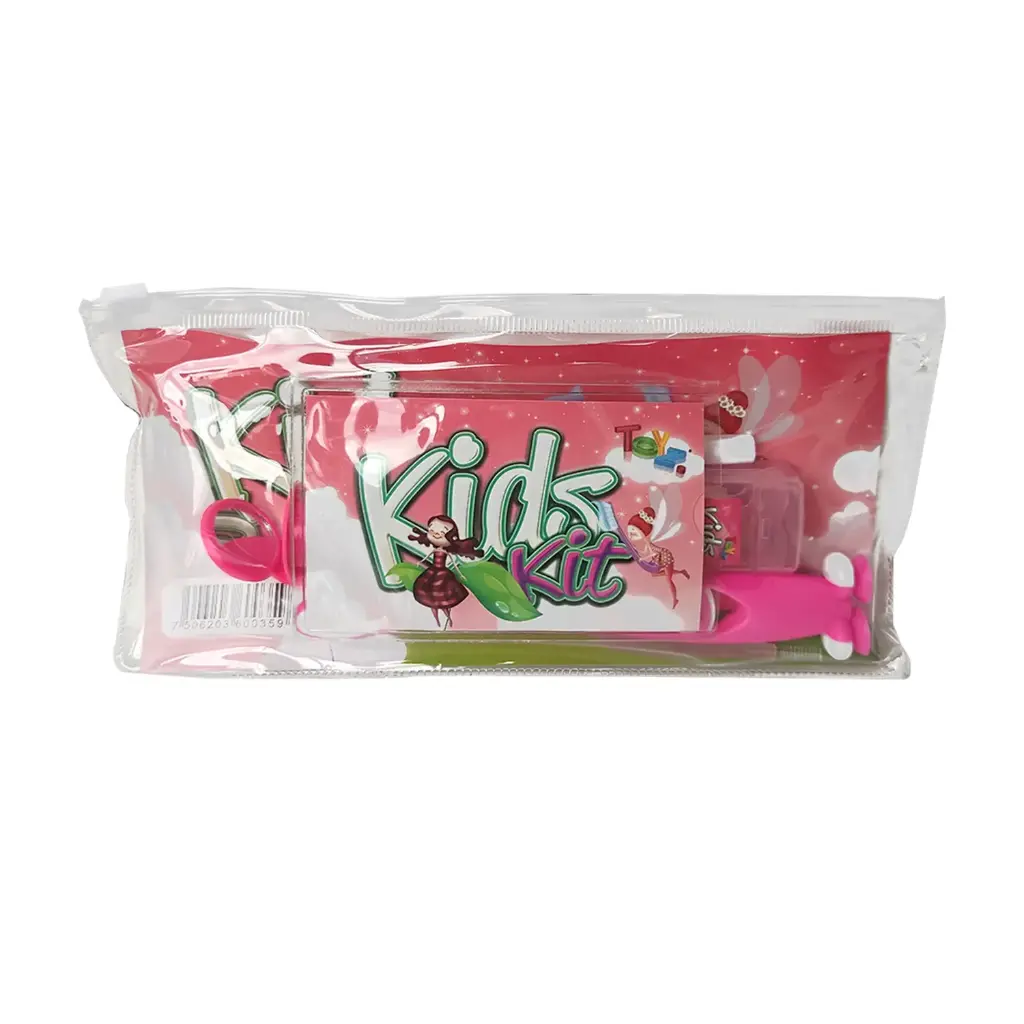 KIT CEPILLADO DENTAL KIDS PINK