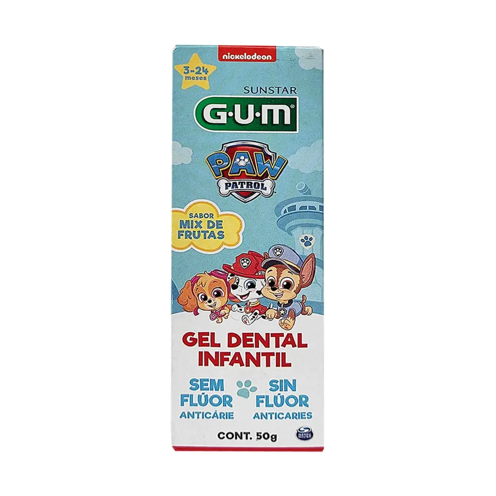 GEL DENTAL INF PAW PATROL 50 G