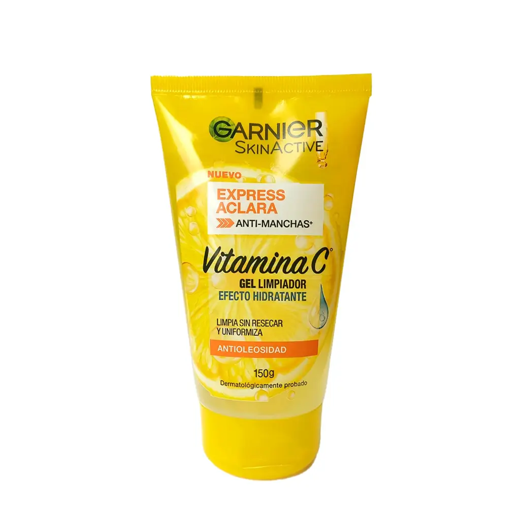 GEL LIMPIADOR GARNIER SKINACTIVE EXPRESS ACLARA  150 G
