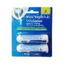 INHALADOR VICK VAPORUB MENTOL Y ALCANFOR 2pz