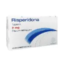 RISPERIDONA 2mg 40 tabletas