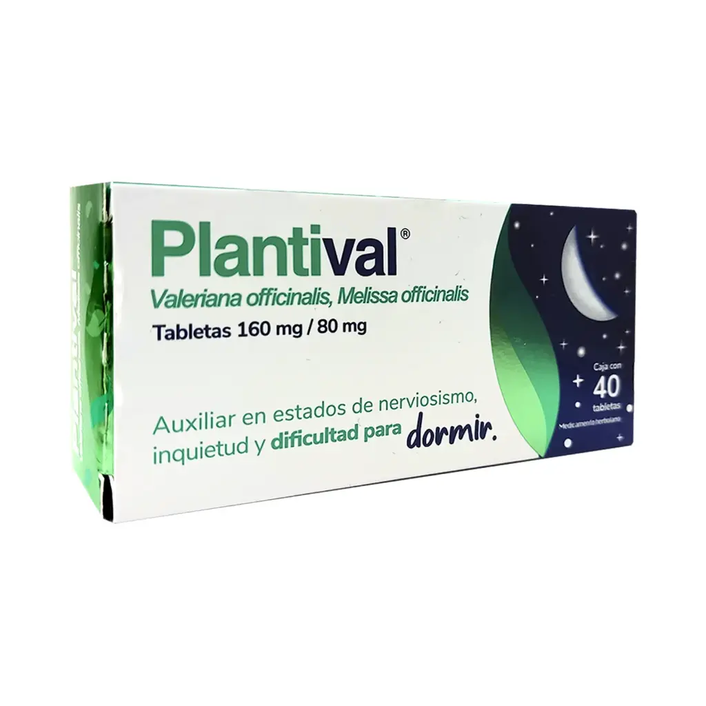 PLANTIVAL 160mg / 80mg  40 TABLETAS