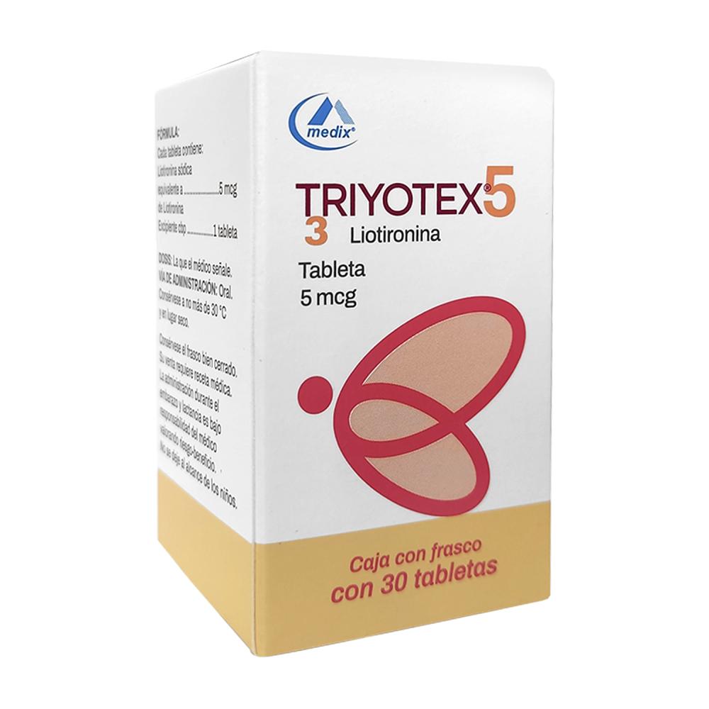 TRIYOTEX 5 mcg 30 Cápsula(s)