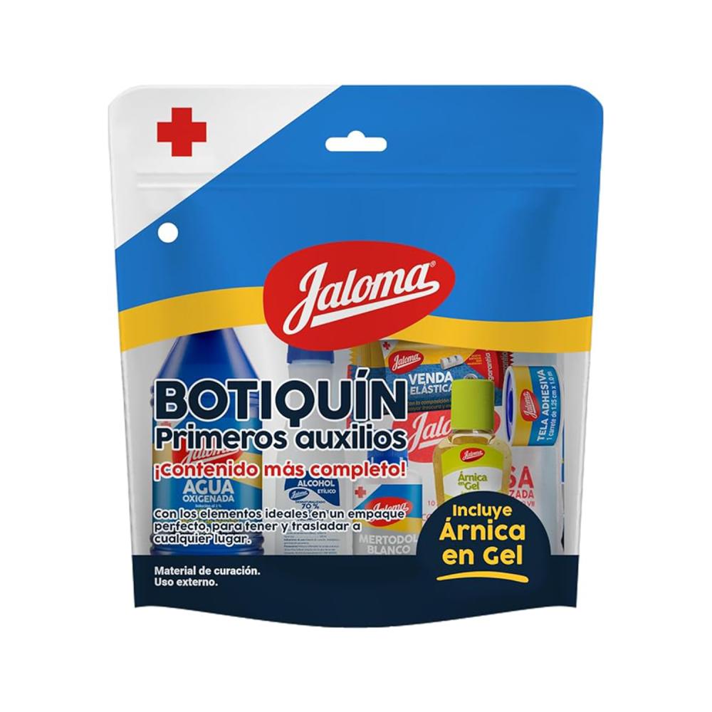 BOTIQUIN JALOMA PRIMEROS AUXILIOS 13 PZS