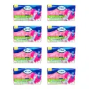 Toallas Tena Lady Discret Extra Larga 8 Pzas 10pzs c/u