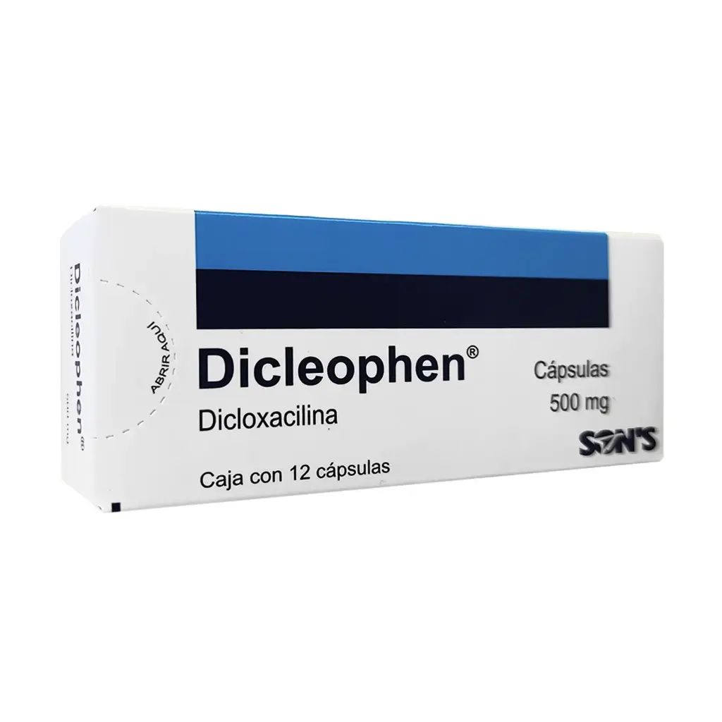 DICLEOPHEN 500 MG 12 CAPSULAS